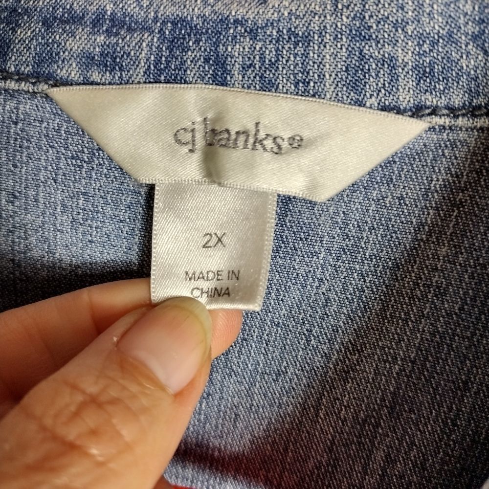 CJ Banks denim jacket - Picture 3 of 7